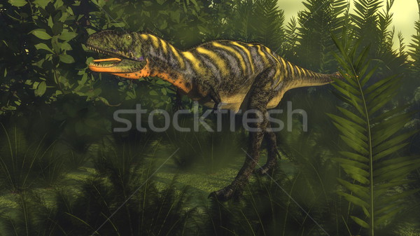 Aucasaurus dinosaur - 3D render Stock photo © Elenarts