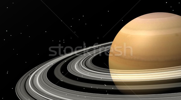 Saturn Stock photo © Elenarts