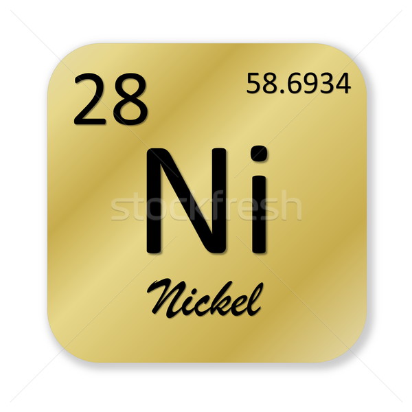 Nickel element Stock photo © Elenarts
