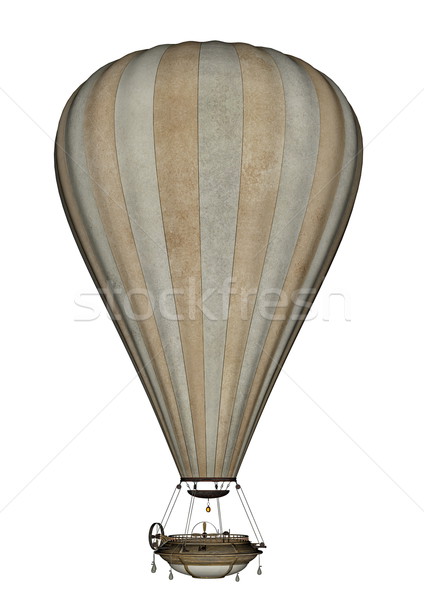 Hot air balloon - 3D render Stock photo © Elenarts
