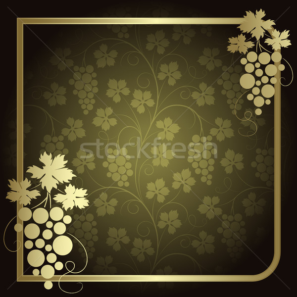 Stock photo: Background with vine