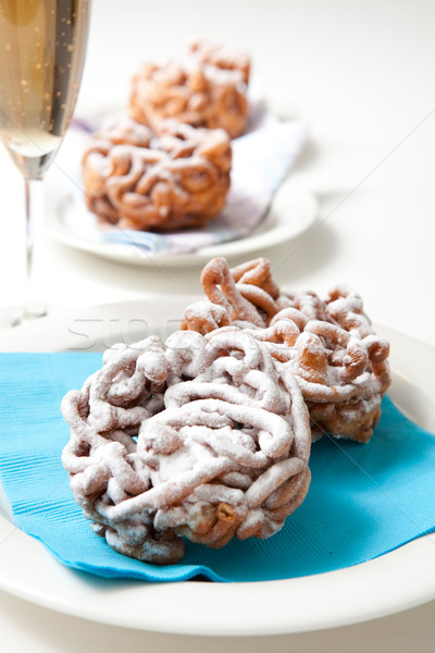Traditional finnish May Day funnel cake Stock photo © ElinaManninen