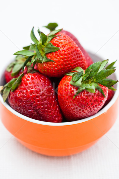 Fresh strawberries Stock photo © ElinaManninen