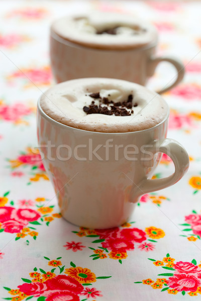 Hot chocolate Stock photo © ElinaManninen