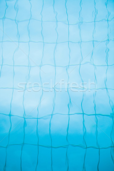 Bottom of swimming pool background Stock photo © ElinaManninen