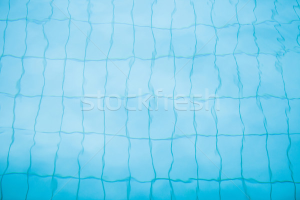 Inférieur piscine tuiles déformée eau image [[stock_photo]] © ElinaManninen