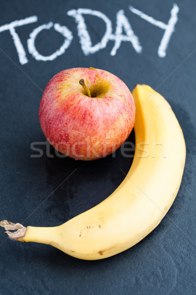 Apple and banana Stock photo © ElinaManninen