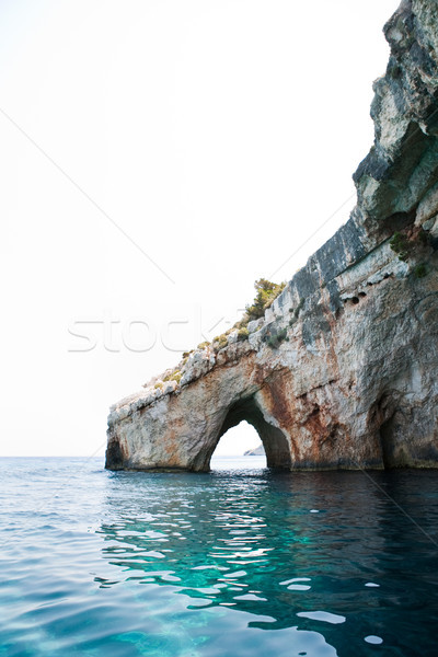 Blauw zakynthos eiland Griekenland mooie Stockfoto © ElinaManninen