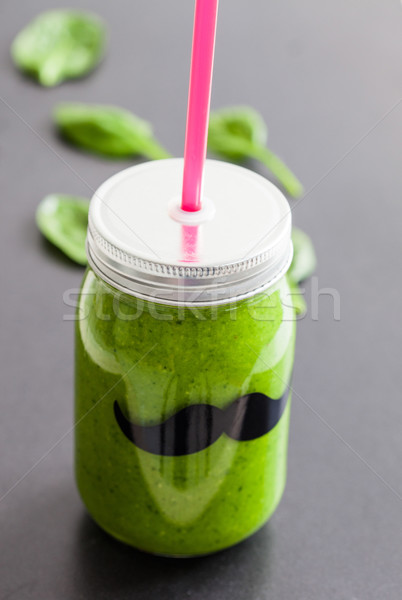 Green smoothie Stock photo © ElinaManninen