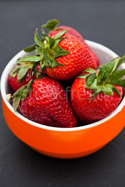 Fresh strawberries Stock photo © ElinaManninen