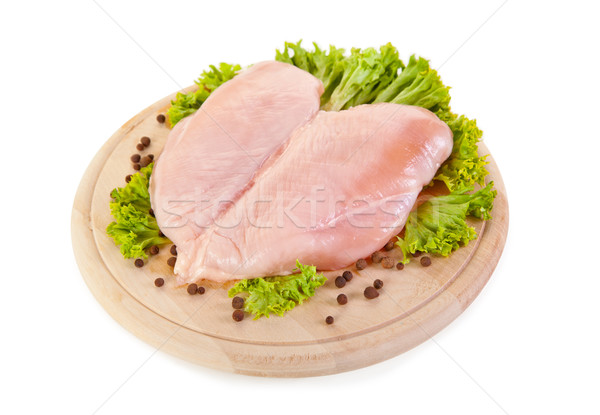 Fresh raw chicken breasts  Stock photo © Elisanth
