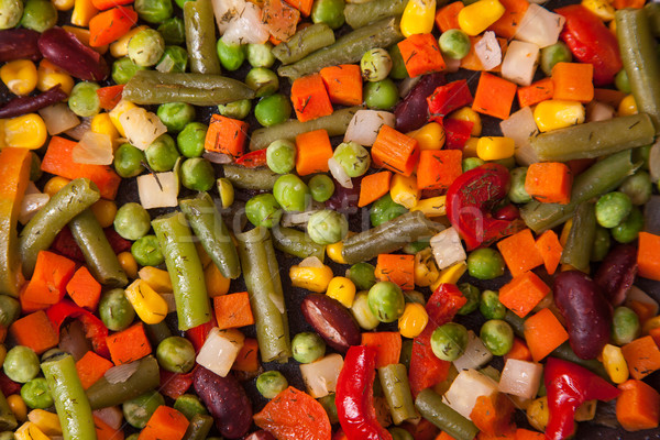 Texture of tasty fresh vegetables  Stock photo © Elisanth