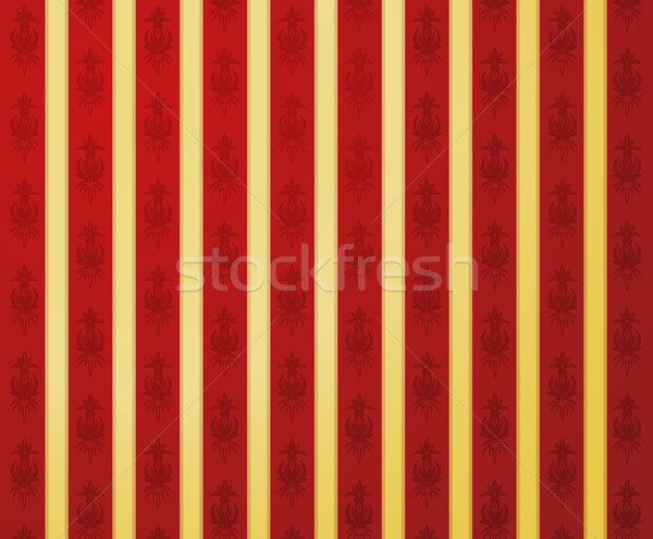 Golden red glamour pattern  Stock photo © Elisanth