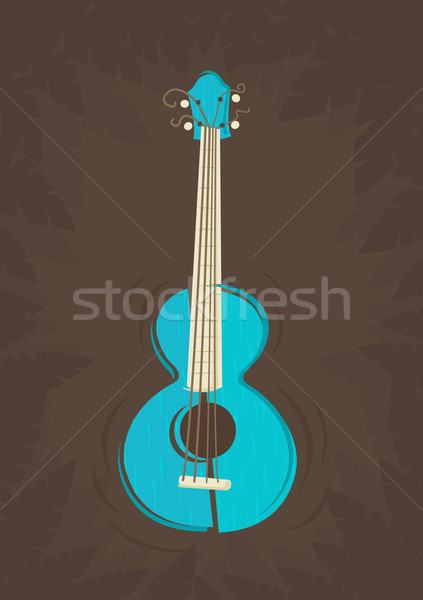 Vector ukulele guitar  Stock photo © Elisanth