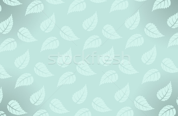 Vector simple Hawaiian pattern with leaves  Stock photo © Elisanth