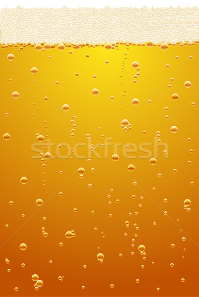 Vector illustration of a beer texture Stock photo © Elisanth