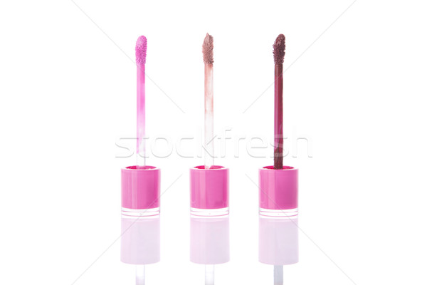 Set of trendy matte liquid lipsticks  Stock photo © Elisanth