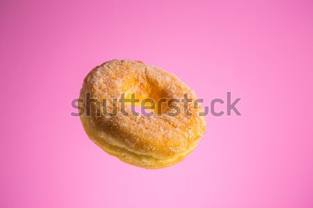 Bitten sugar coated donut  Stock photo © Elisanth