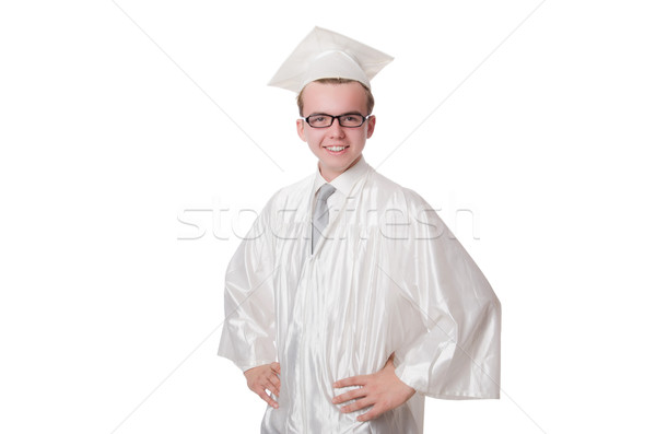 Jovem masculino estudante escola secundária branco educação Foto stock © Elnur