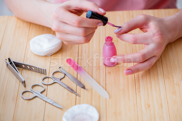 The beauty products nail care tools pedicure closeup Stock photo © Elnur