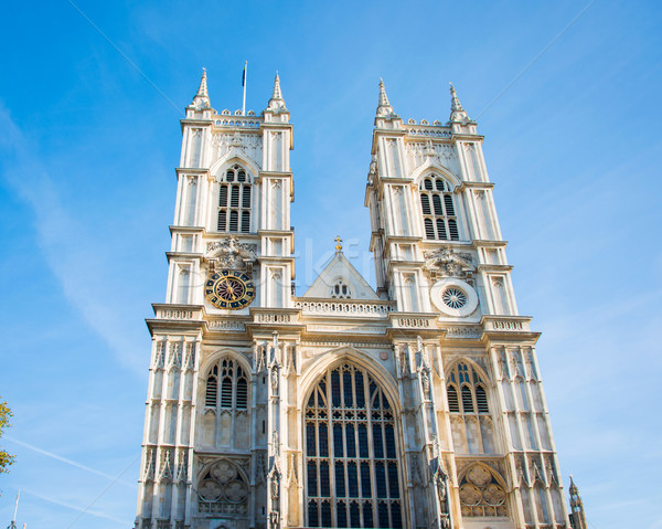 Westminster abbazia luminoso estate giorno cielo Foto d'archivio © Elnur