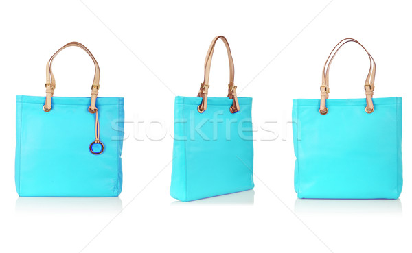 Stock photo: Woman bag isolated on the white background