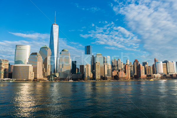 Panorama of downtown Manhattan Stock photo © Elnur
