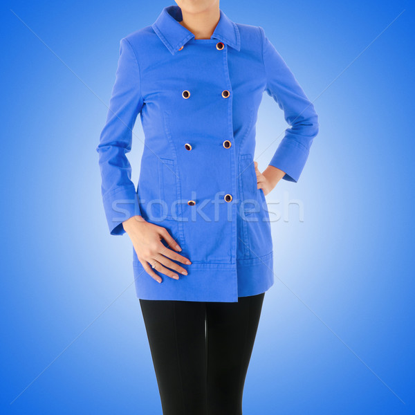 élégant veste isolé modèle affaires mode [[stock_photo]] © Elnur