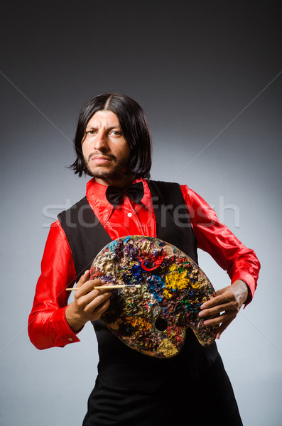 Man artist in art concept Stock photo © Elnur