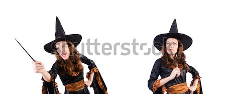 Funny pirate isolated on the white Stock photo © Elnur