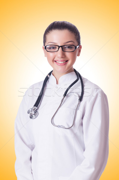 Donna medico isolato bianco medici ospedale Foto d'archivio © Elnur