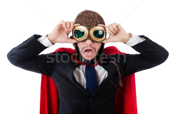 Man wearing red clothing in funny concept Stock photo © Elnur