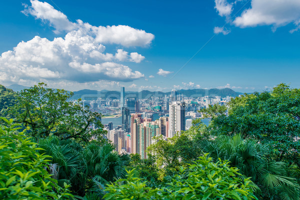 Stock photo: View of Hong Kong during sunny day