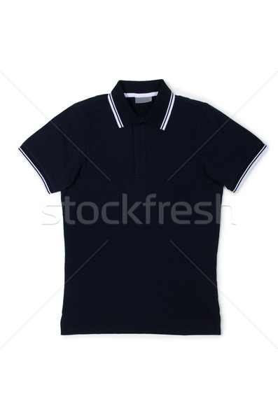 Homme tshirt isolé blanche mode modèle [[stock_photo]] © Elnur