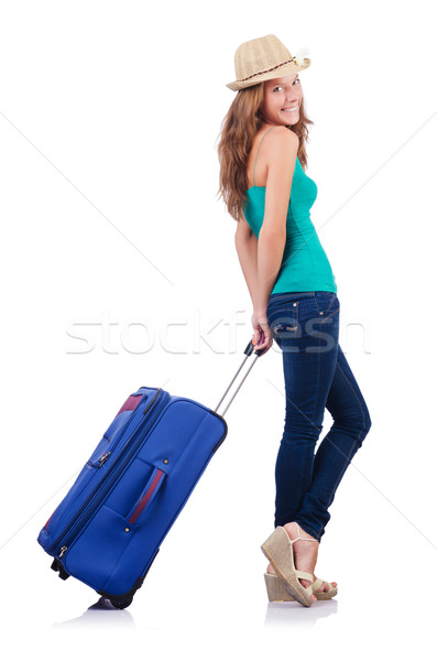 Attrative woman ready for summer vacation Stock photo © Elnur