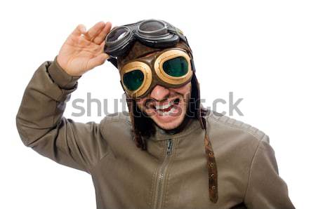Stock photo: Funny soldier in military concept