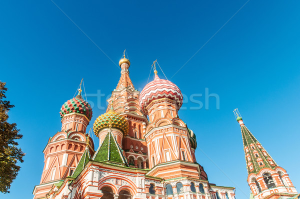 Stock photo: Famous st Vasily Blessed cathedral in Moscow