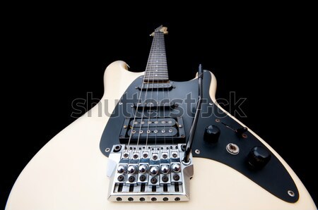 Guitar against the background Stock photo © Elnur