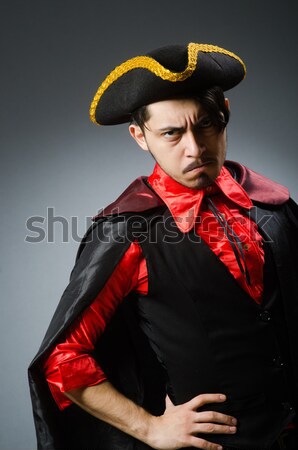 Człowiek taniec hiszpanski dance czerwony odzież Zdjęcia stock © Elnur