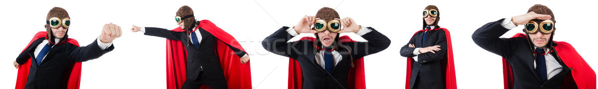 Man wearing red clothing in funny concept Stock photo © Elnur