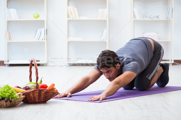 Zdjęcia stock: Człowiek · korzyści · zdrowe · odżywianie · sportowe · fitness