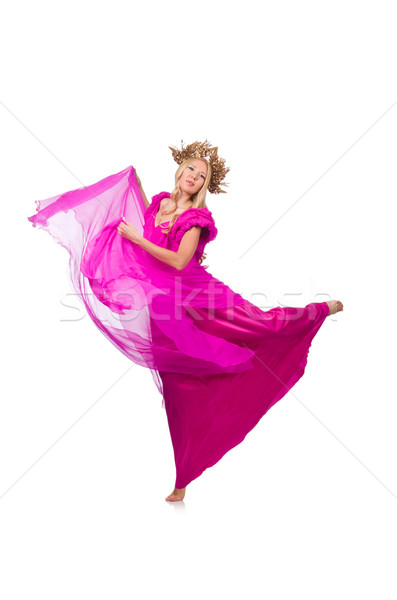 Woman in fashion clothing isolated on white Stock photo © Elnur