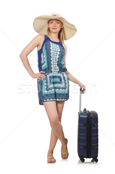 Woman travelling on summer vacation Stock photo © Elnur