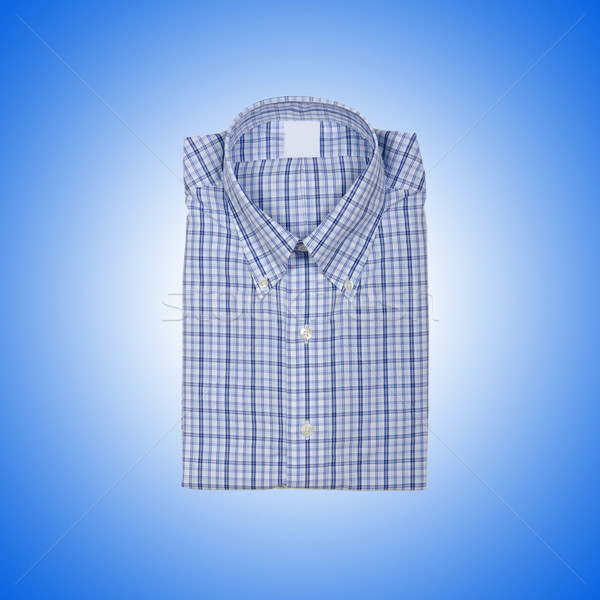 Nice male shirt against the gradient  Stock photo © Elnur