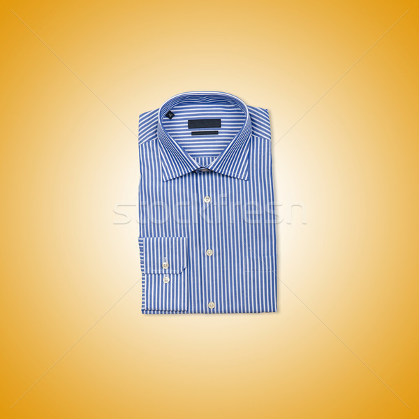 Nice male shirt against the gradient Stock photo © Elnur