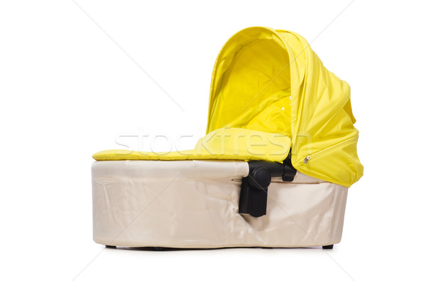 Baby carrycot isolated on white Stock photo © Elnur