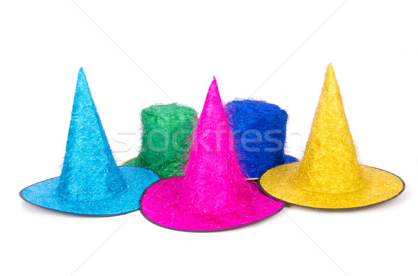 Party hats isolated on the white Stock photo © Elnur