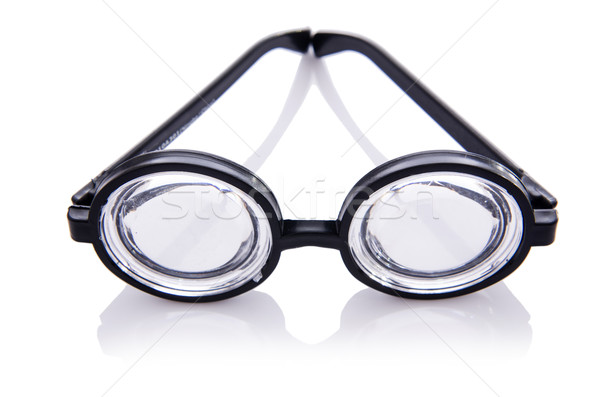 Funny nerd glasses isolated on white Stock photo © Elnur