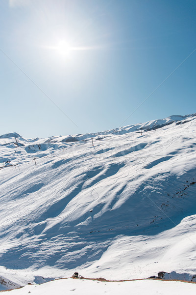 Winter mountains in Gusar region of Azerbaijan Stock photo © Elnur