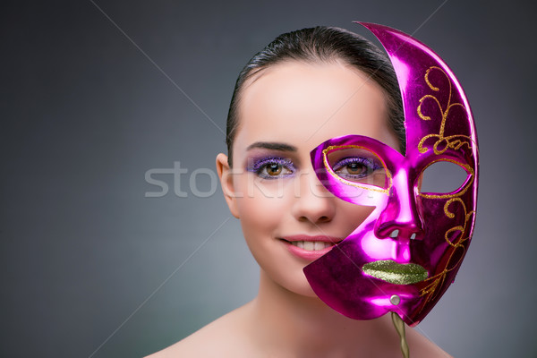 Foto d'archivio: Carnevale · maschera · faccia · moda · teatro